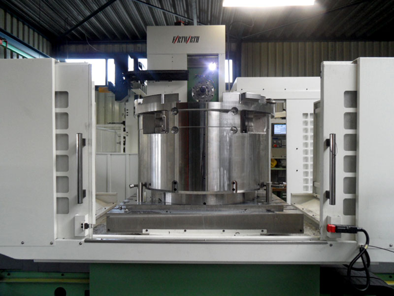 FRESATRICE E ALESAATRICE ORIZZONTALE CNC - HB-110-20T