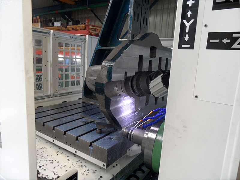 FRESATRICE E ALESAATRICE ORIZZONTALE CNC - HB-110-20T