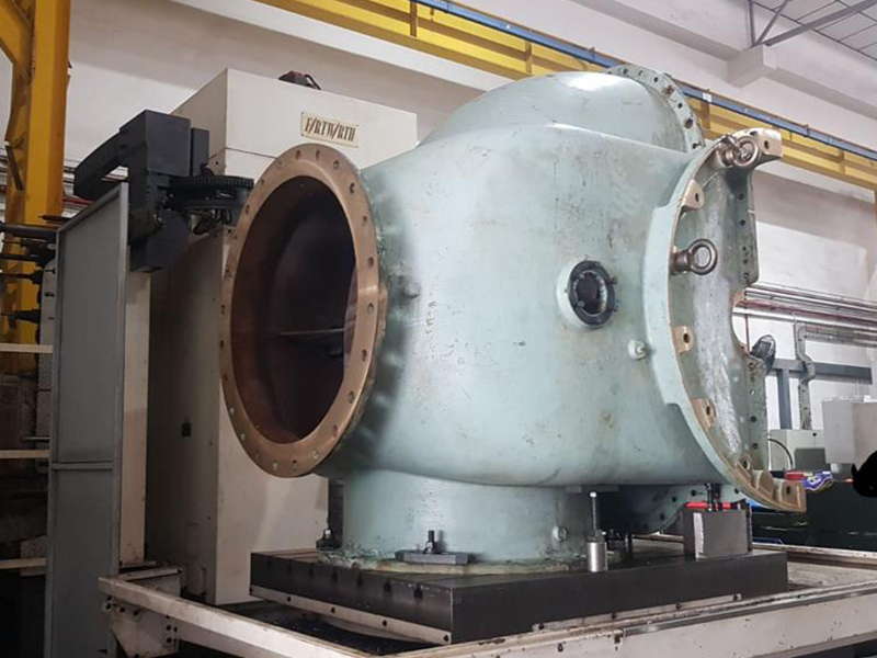 FRESATRICE E ALESAATRICE ORIZZONTALE CNC - HB-110-20T