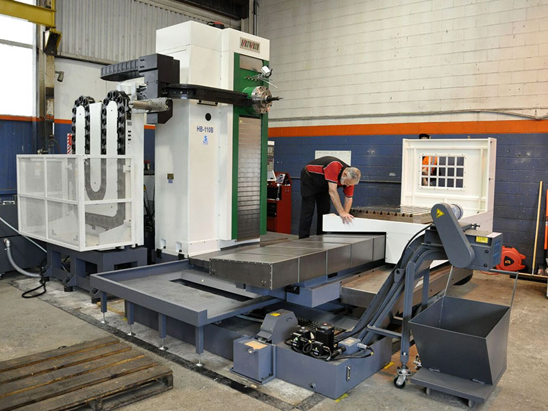 CNC HORIZONTAL BORING & MILLING MACHINE - HB-110B