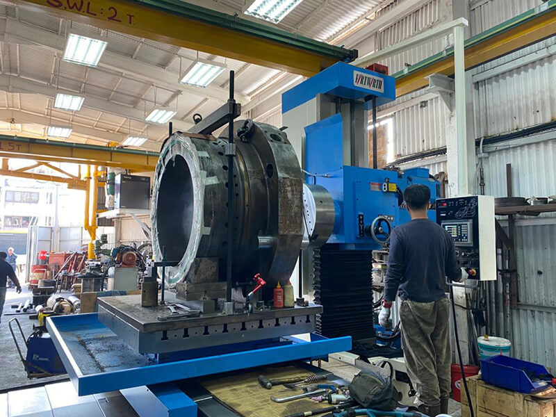 FRESA ALESATRICE ORIZZONTALE CNC - HBM-110