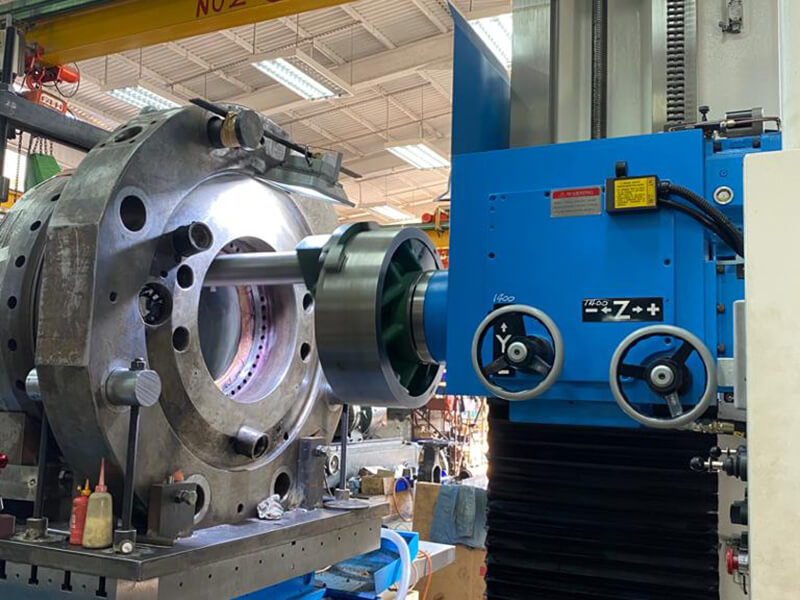 FRESA ALESATRICE ORIZZONTALE CNC - HBM-110